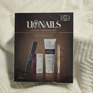 Lionails Luxury Manicure Set | Almond Milk and Honey 4-Piece Set